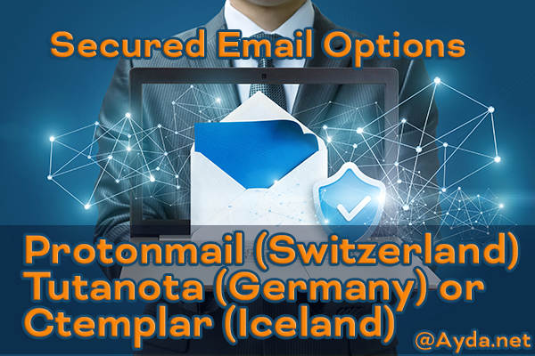 Secure email options